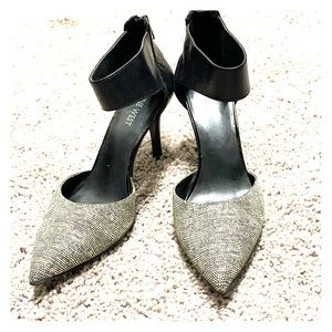 Black and White Nine West heels